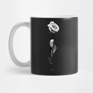 Black & White Rose Mug